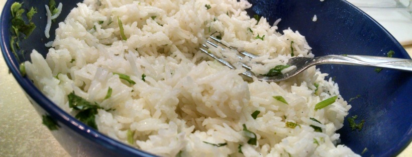 Chipotle Copycat Lime Cilantro White Rice